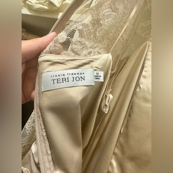 Rickie Freeman For Teri Jon Gown size 12 petite - Picture 5 of 9